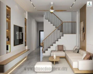 Nhà mẫu Solaris dự án Phước Đông New City